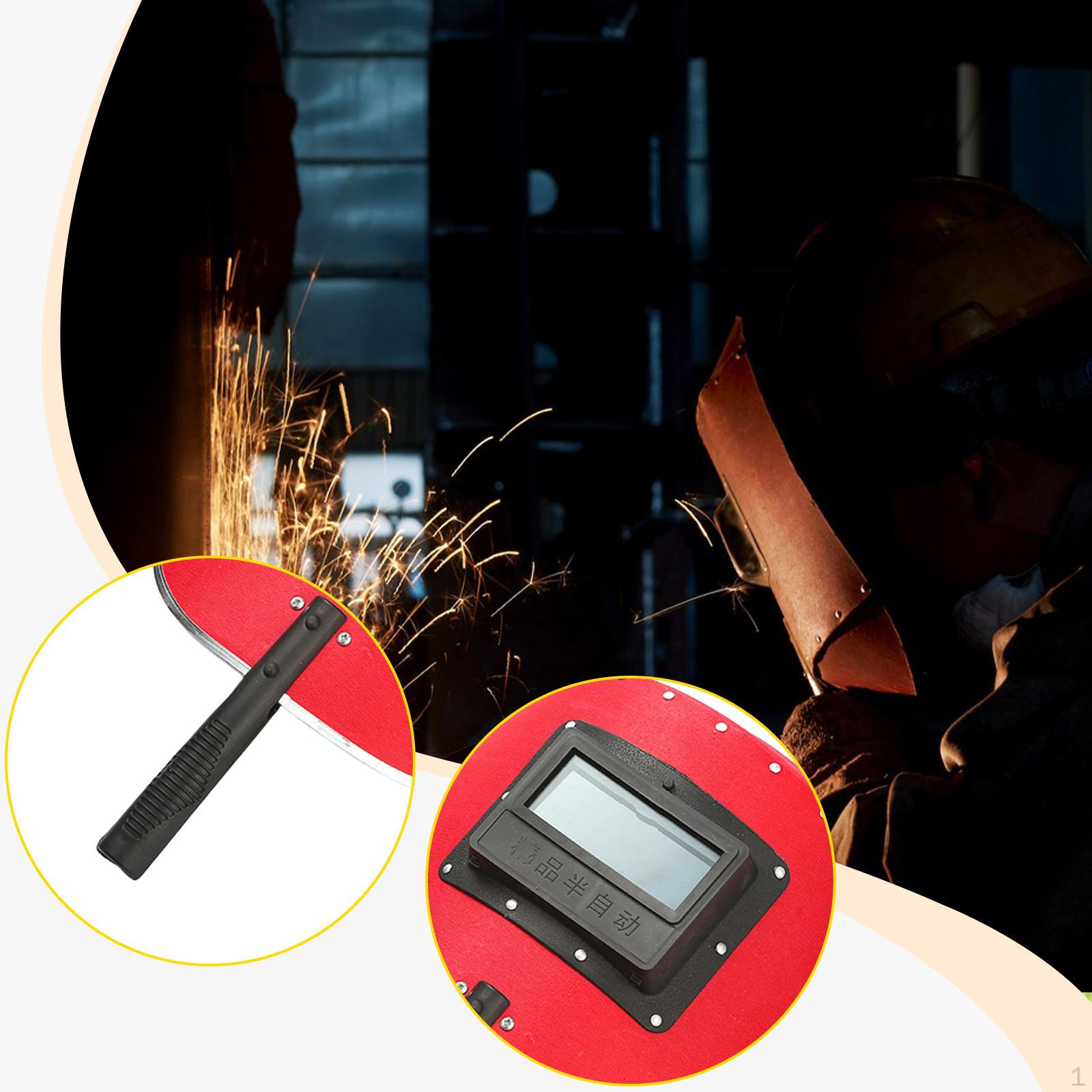 

Ручной сварочный щиток, термостойкий, удобный, аксессуары, ударопрочный