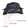 Motorcycle Headlight Fairing Fender For LC135 V1 135GP Head Light LED 12V 35W Spoiler Mask Lens Cover Dirt Bikes Durable
