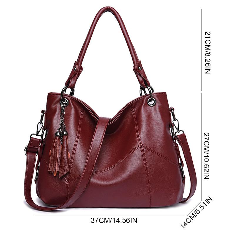 Fashionable Large-capacity Shoulder Bag with Crossbody Strap, Women's Bag