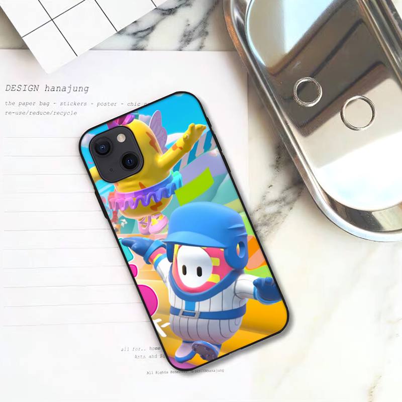 Cute F-Fall Game Guys Phone Case For iPhone 11 12 Mini 13 14 Pro XS Max X 8 7 6s Plus 5 SE XR Shell