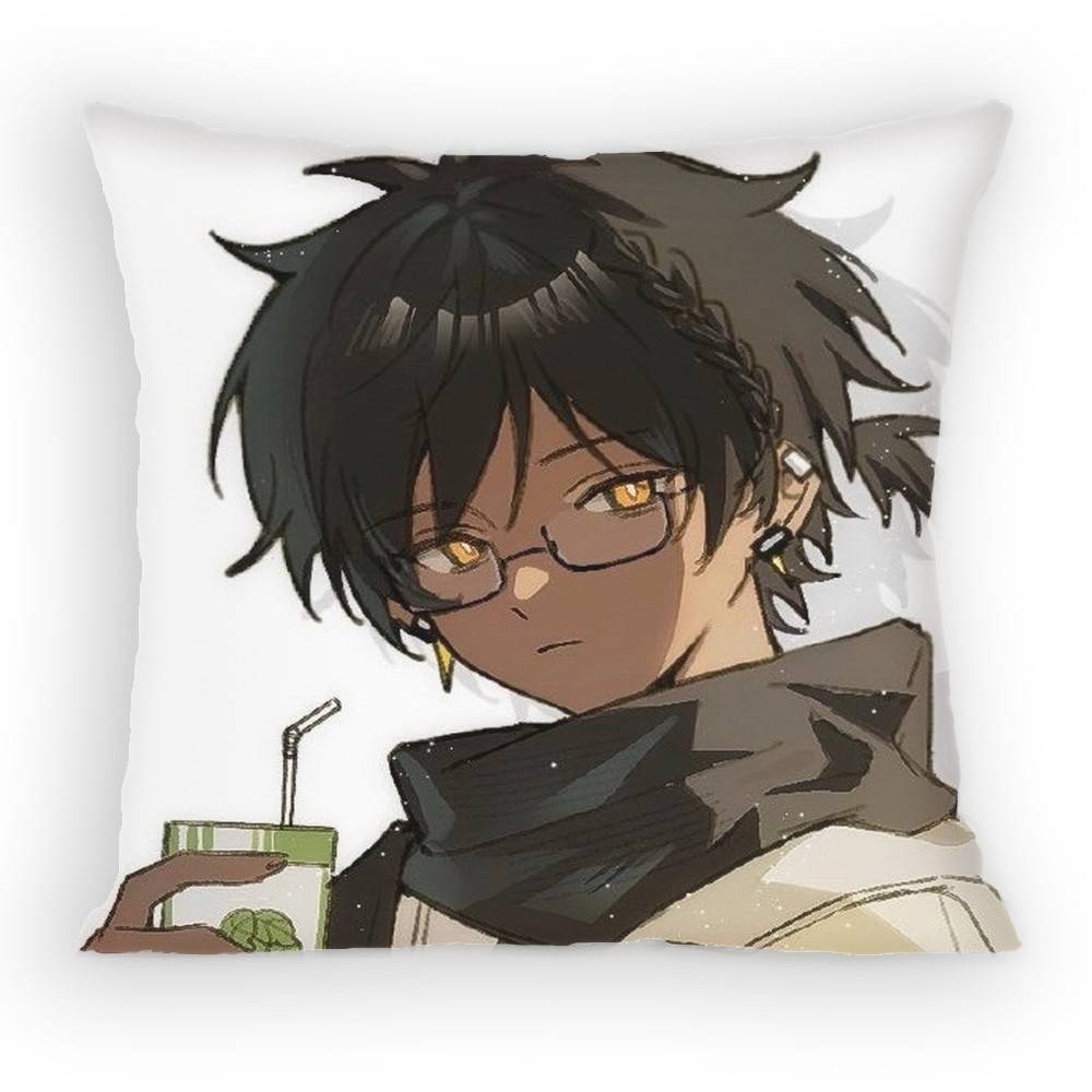 Game Arknights Thorns Pillow Case Antidustmite Pillowcase Invisible Zipper Silky Sofa Cushion Cover for Bedroom