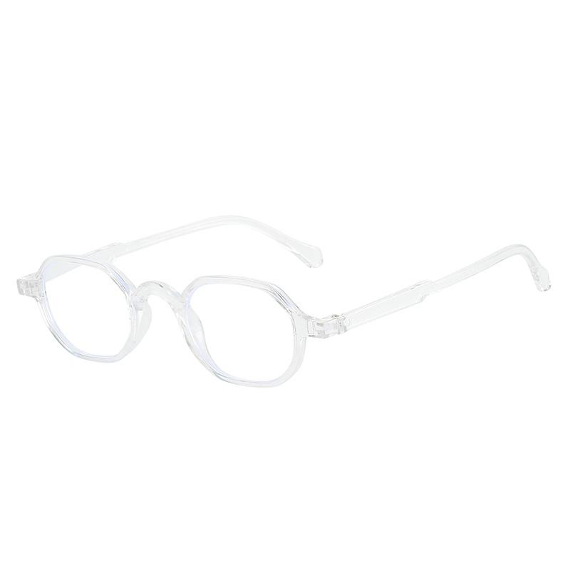 Vintage Polygon Presbyopia Women Men Brand Designer Small Square Anti Blue Light Glasses Male Reading Glasses +100 +200 +250