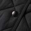 Men's Plus Size Quilted Diamond Pattern Cotton Jacket, Autumn/Winter 2025
