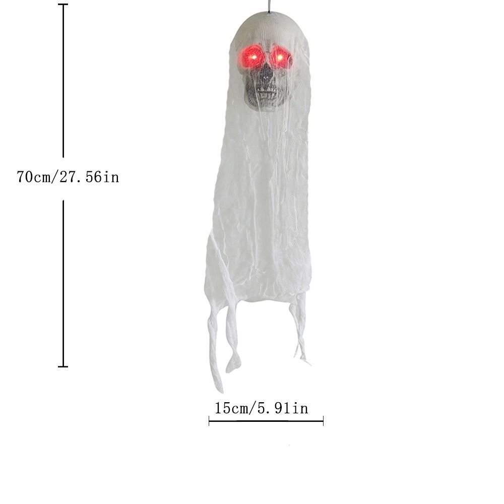 Witch Glowing Halloween Hanging Ghost With Hood Halloween Hanging Pendant  Living Room
