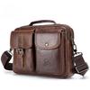 Genuine Leather Men's Shoulder Bag Vintage Male Messenger Bags Men Business Crossbody Bag