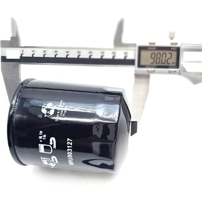 1 PCS MIU803127 Fuel Filter Fits for John Deere 1570 1575 1580 1600 Z997R 3032 4044 3043D 3046R Tractors 1570 1575 1580 1585 1600 TURBO SERIES III