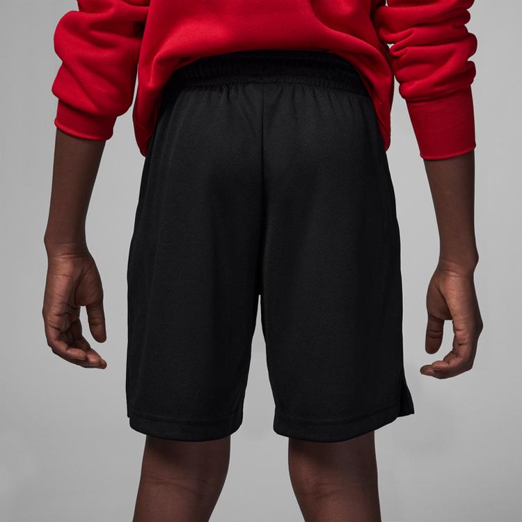 Jordan Kids Essentials Letter Logo Print Drawstring Shorts Kids Bottoms Black FJ5091-010