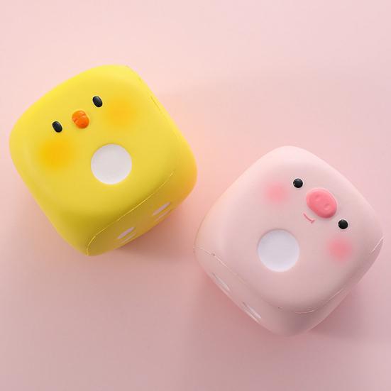 

Yousheng снимающая стресс мультяшная игрушка для сжатия кубиков, безопасная мягкая забавная игрушка с глубоким фокусом, эмоциональной разрядкой, декомпрессионная игрушка для детей и взрослых