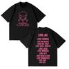 2026 New In Rapper Jul Tie Un Pain Graphics Short Sleeve T-shirts Unisex Vintage T-Shirt Men Women High Quality Cotton Tops