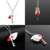 Cardcaptor Sakura Elegant Necklace Alloy Electroplated Unisex For Special Occasion Gift