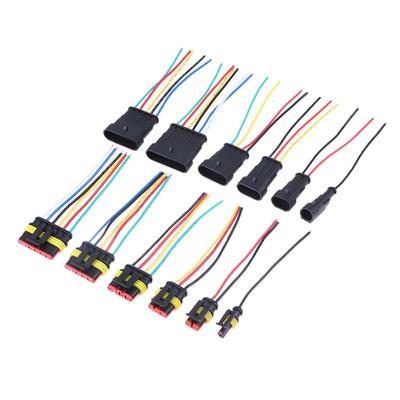 1/2/3/4/5/6 Pin Way Electrical Wire Connector, 18Awg Male Female Plug Socket, Quick Disconnect Wire Connectors For Car, Truck