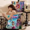 J-Junior S-Super Kitties Office Cushion Pillowcase Car Cushion Cover45X45CM Lumbar Pillowcase Sofa Pillowcover