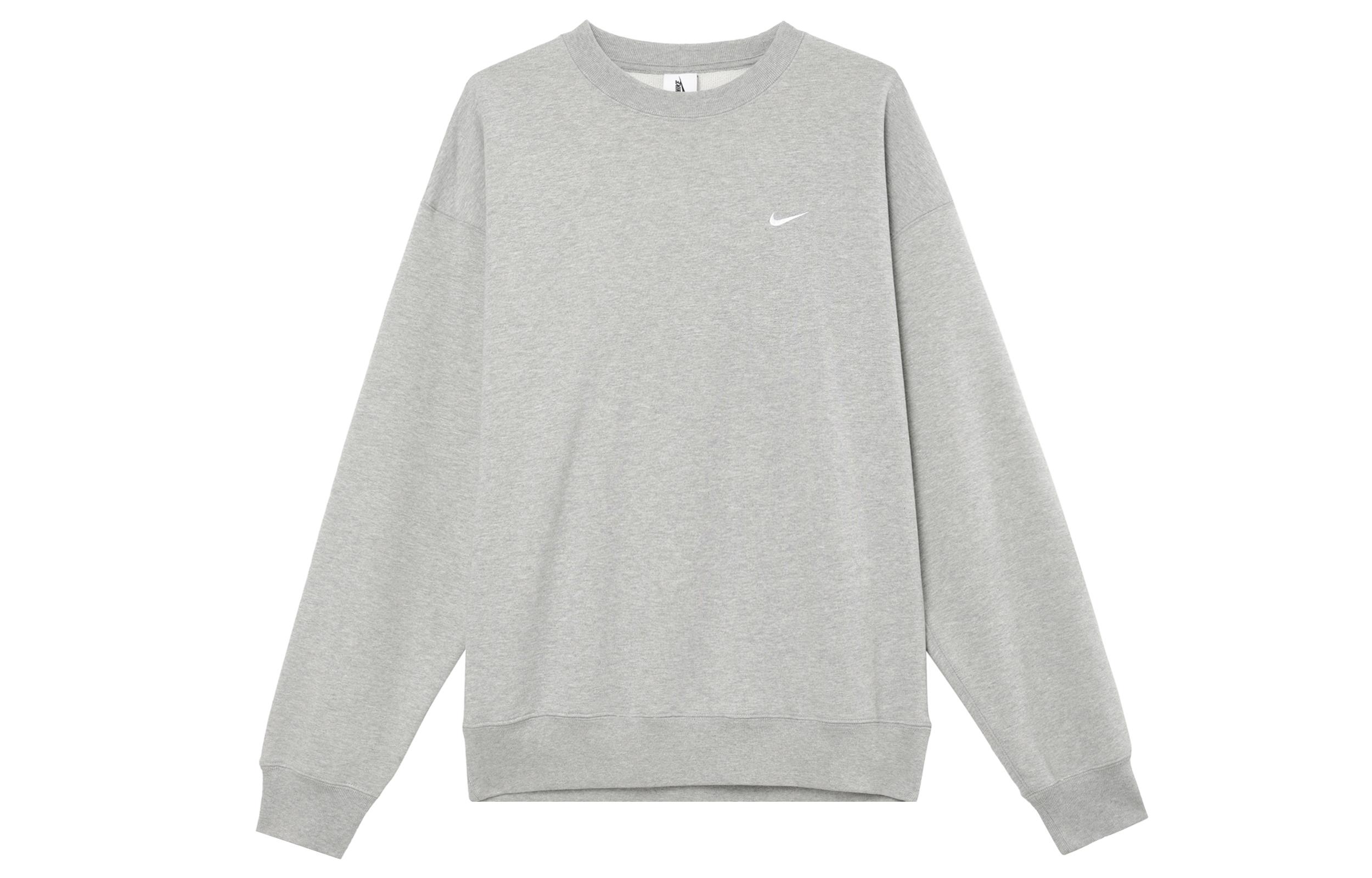 Nike Solo Swoosh Sweatshirt Men s Gray DX0812-063 XL