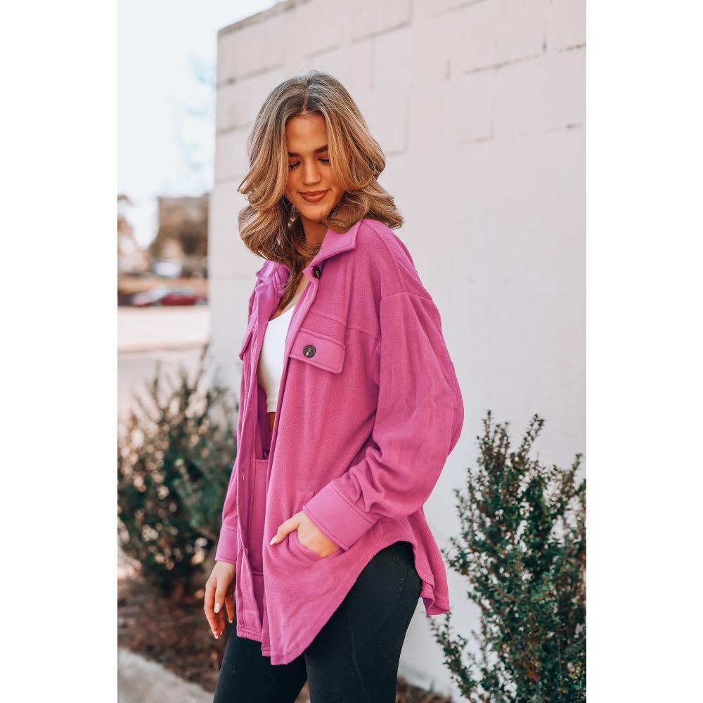 Winter Women's Fashion Long-sleeved Single-breasted Cardigan Fleece Sweater Woolen Jacket