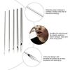 Piercing Tools Disposable Sterilized Piercing Needles Tattoo Machine Consumables Tattoo Accessories 100 Pcs (15g)