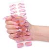 Halloween Full Nail Strips Full Nail Wraps Luminous Halloween Nails Stickers Gel Nail Strips Nails Art Decoration