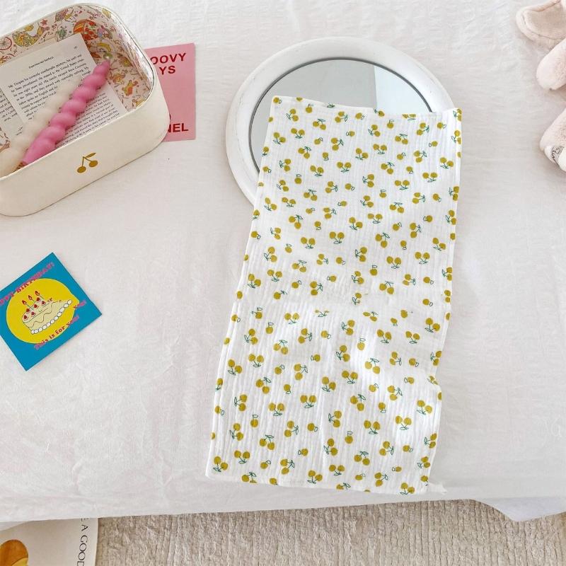 Multifunctional Cotton Burp Towel Stylish Newborn Washcloth Wipe for Babies Perfect for Burping Face Cleansing & Feeding