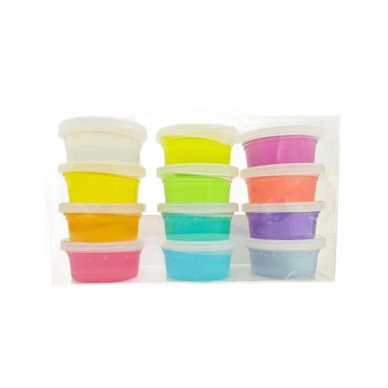 

Очень большой набор кристальной массы 12 цветов для детских игрушек ручной работы