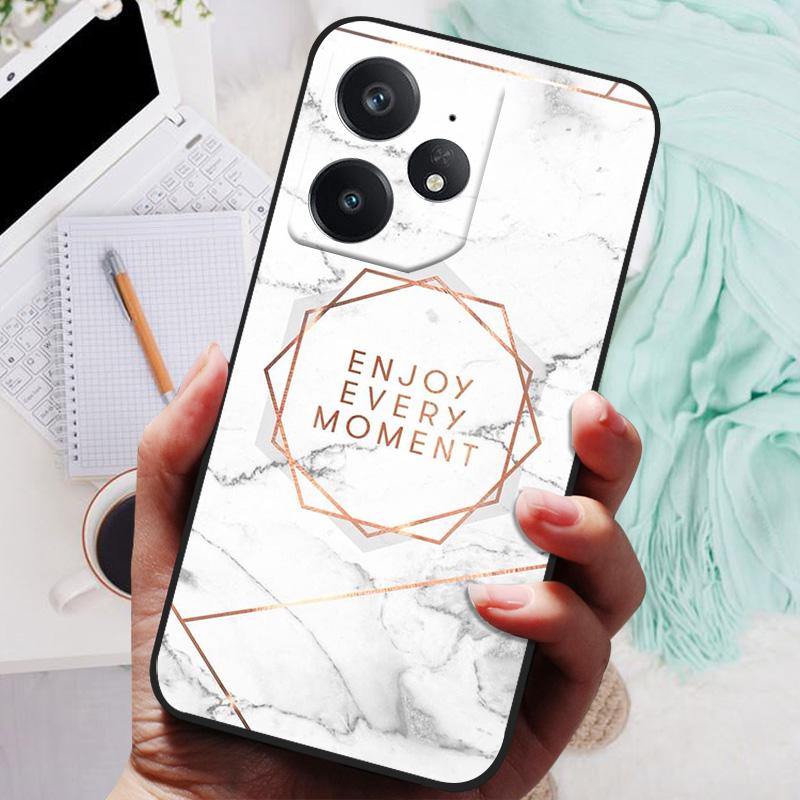 Pro Realme Neo7 Pouzdro Měkký Silikonový Kryt Černý Nárazník TPU Pro Realme Neo 7 Pouzdro Neo7 5G Funda Pouzdra na Telefon Matný Zadní Kryt