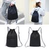 Drawstring School Backpack Waterproof Gym Sacks Unisex Travelling Shoulders Bag