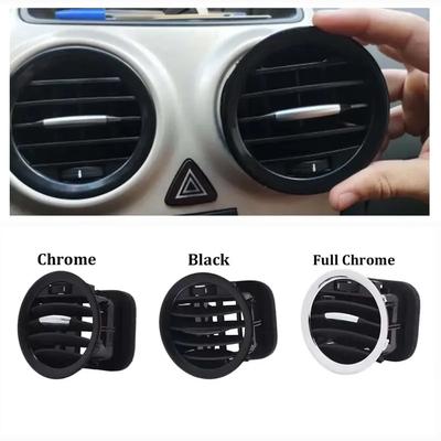 2201099 13417363 Chrome/Black A/C Air Vent Cover Fits For Opel ADAM CORSA D MK3 Vauxhall Outlet Grille