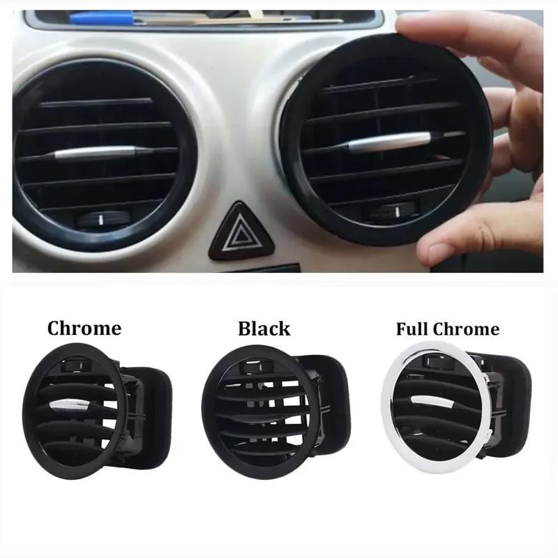 2201099 13417363 Chrome/Black A/C Air Vent Cover Fits For Opel ADAM CORSA D MK3 Vauxhall Outlet Grille