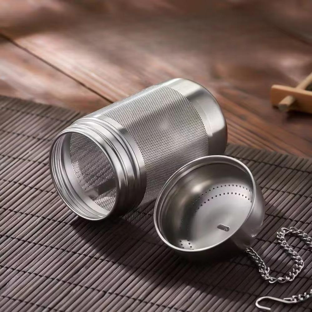 2Pcs Stainless Steel Tea Ball Infuser Loose-leaf Stew Seasoning Strainer Tea Strainers  Office