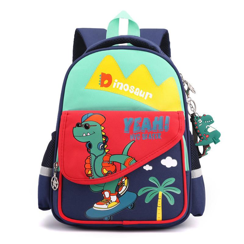 Adorable Cartoon Kids Backpack For Boys And Girls Nylon Lightweight Cute School Bag