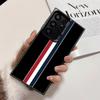 Luxury Sports Line Cool Stripe Soft Phone Case for Samsung Galaxy S24 S25 FE S26 Edge S23 Ultra S22 Plus S21 + Shockproof Cover