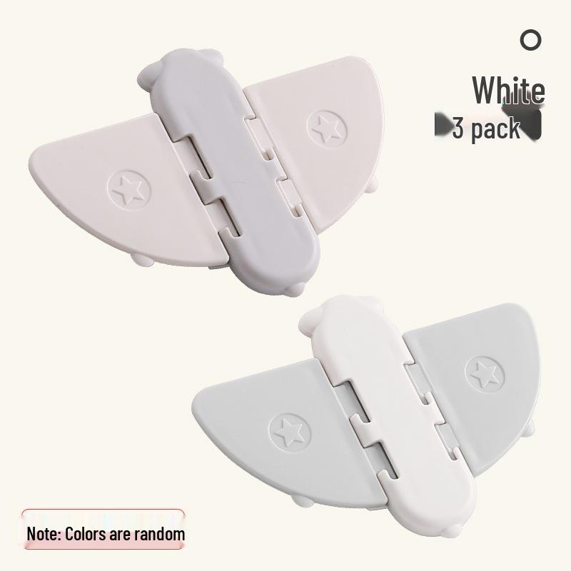 Children's Adjustable Safety Lock for Drawers, Cabinets, and Refrigerators - Anti-Pinch, Transparent, Baby-Proof Latch.