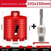 Compact Electric Hammer Water Drill Bit Set for Sharp Hole Opening in Range Hood, Wire Box, and Wall.