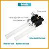 Motorcycle Fuel Valve Petcock with Male Thread 61338-94D for Harley FXST FLST FXD FLT 95-01 for 1340cc for Harley Vacuumed Petcock Valve Switch Gas