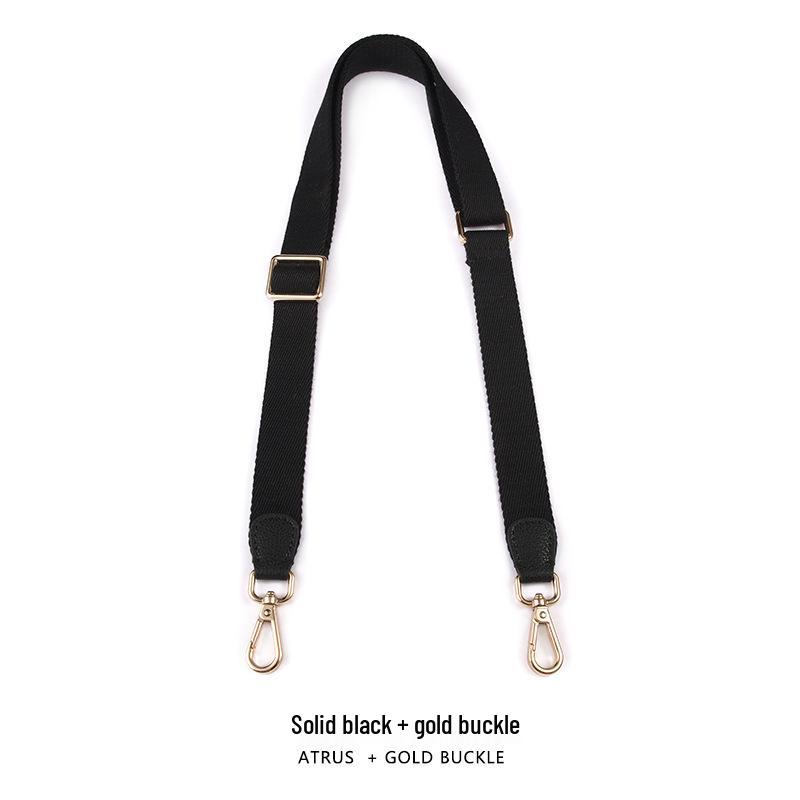 MHS-F-37 2,5CM Jednobarevný Nastavitelný Plátěný Popruh Přes Tělo/Přes Rameno Náhradní