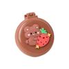 2-in-1 Mini Folding Cartoon Cushion Comb for Girls - Cute, Portable, Massage Air Cushion