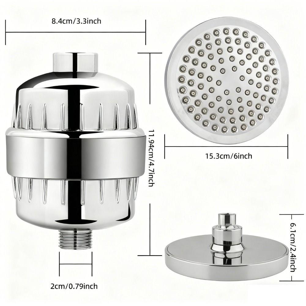 Adjustable Nozzle Shower Water Purification Filter Chlorine Removal Filter Skin Care