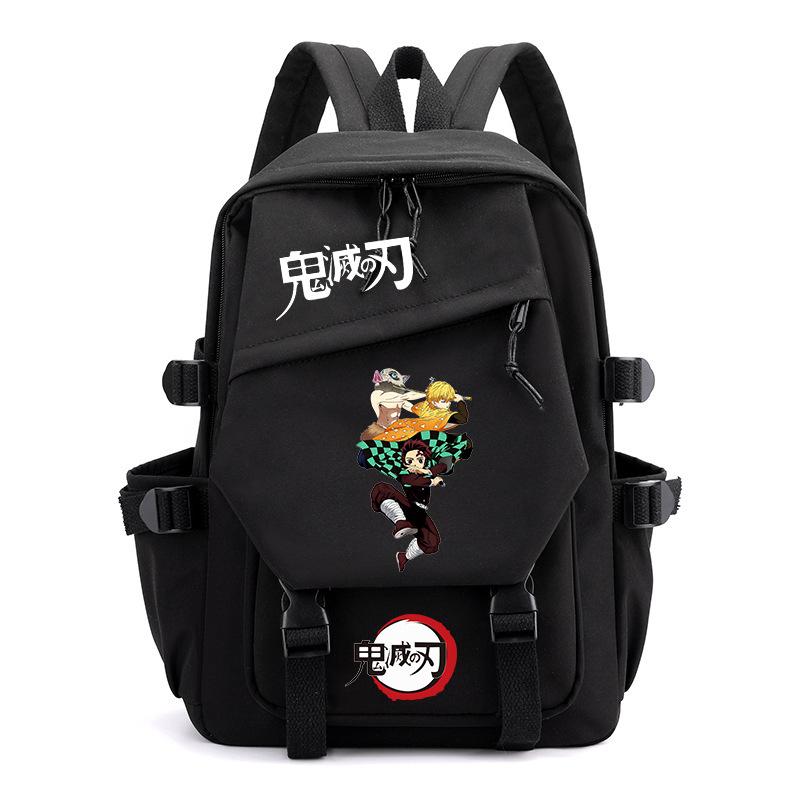 Japan Cartoon Comics Demon Slayer Instagram Backpack, Japanese Retro Style, Large Capacity Student Backpack 0016 KTB