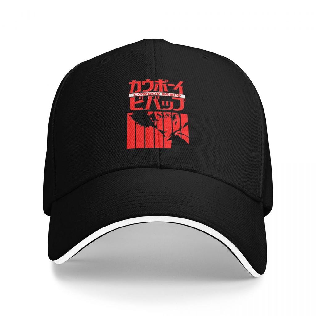 Animes Cowboy Bebop Logo Baseball Caps Snapback Baseball Hats Breathable Casual Casquette Outdoor Unisex