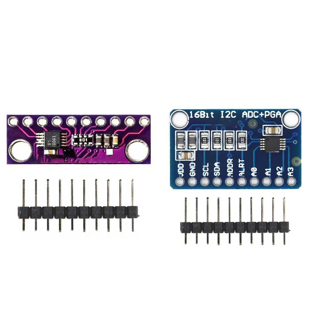 3pcs 16-bit ADC Converter Development Module For Electronic Devices Instruments Parts Accessories Easy To Install