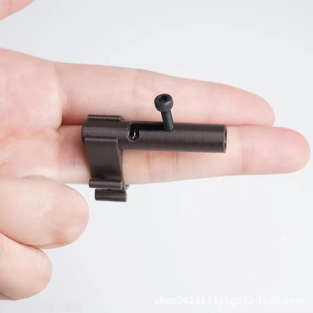 Міні-прихована пластикова іграшкова зброя-бластер для запуску паперових кульок, безпечна, для розіграшів, веселий гаджет для вечірок для дітей та дорослих