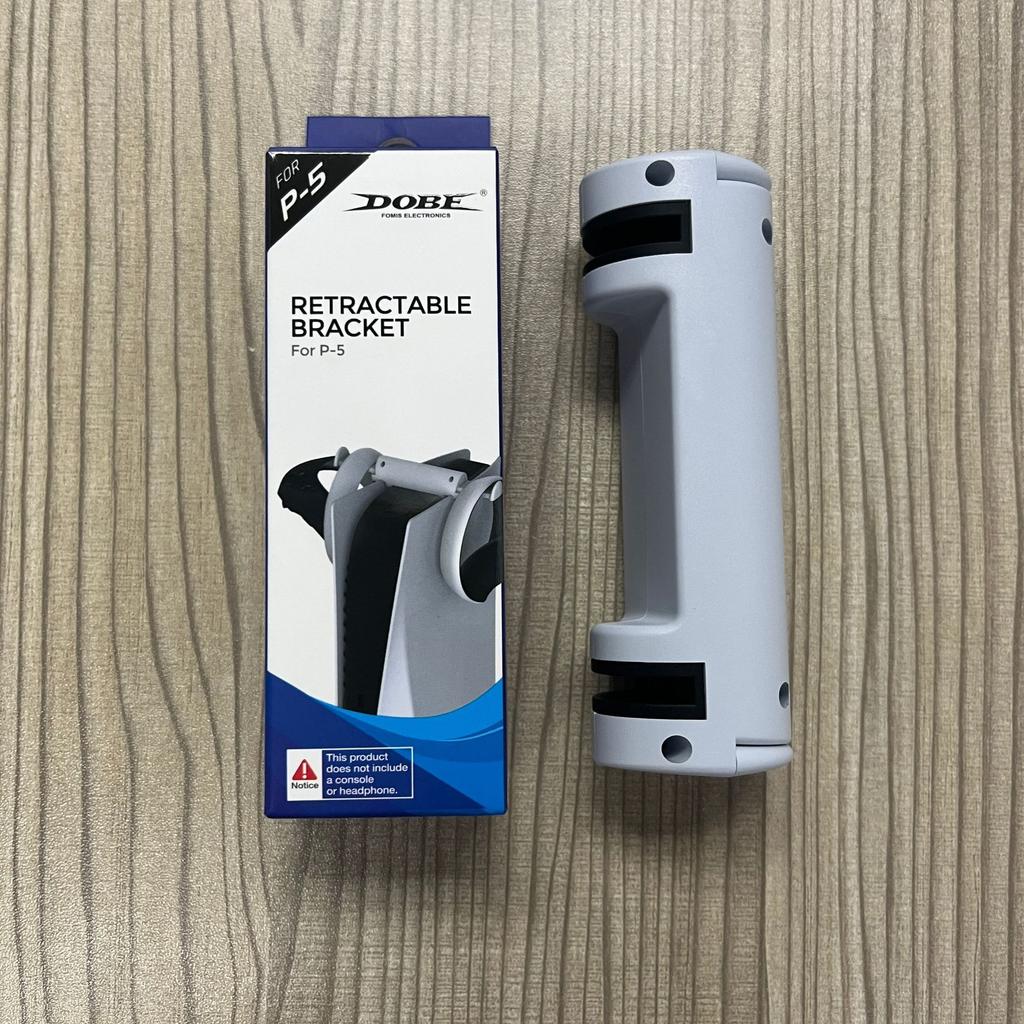 Hanging Bracket Stable Retractable Dual Hooks Headset Hook Holder Storage Rack for PS5 Game Console