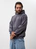 Jigga Wear Small Tag II Men's Oversized Hoodie Washed Gray L