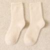 Winter Warm Snow Socks Seamless Velvet Sleep Socks Gift Stockings