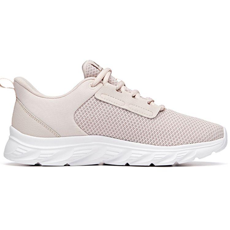 Anta Lifestyle Series Shock Absorbing Non-Slip Low-Top Sports Casual Shoes Women Sneakers Lotus-Gray 922225523-2