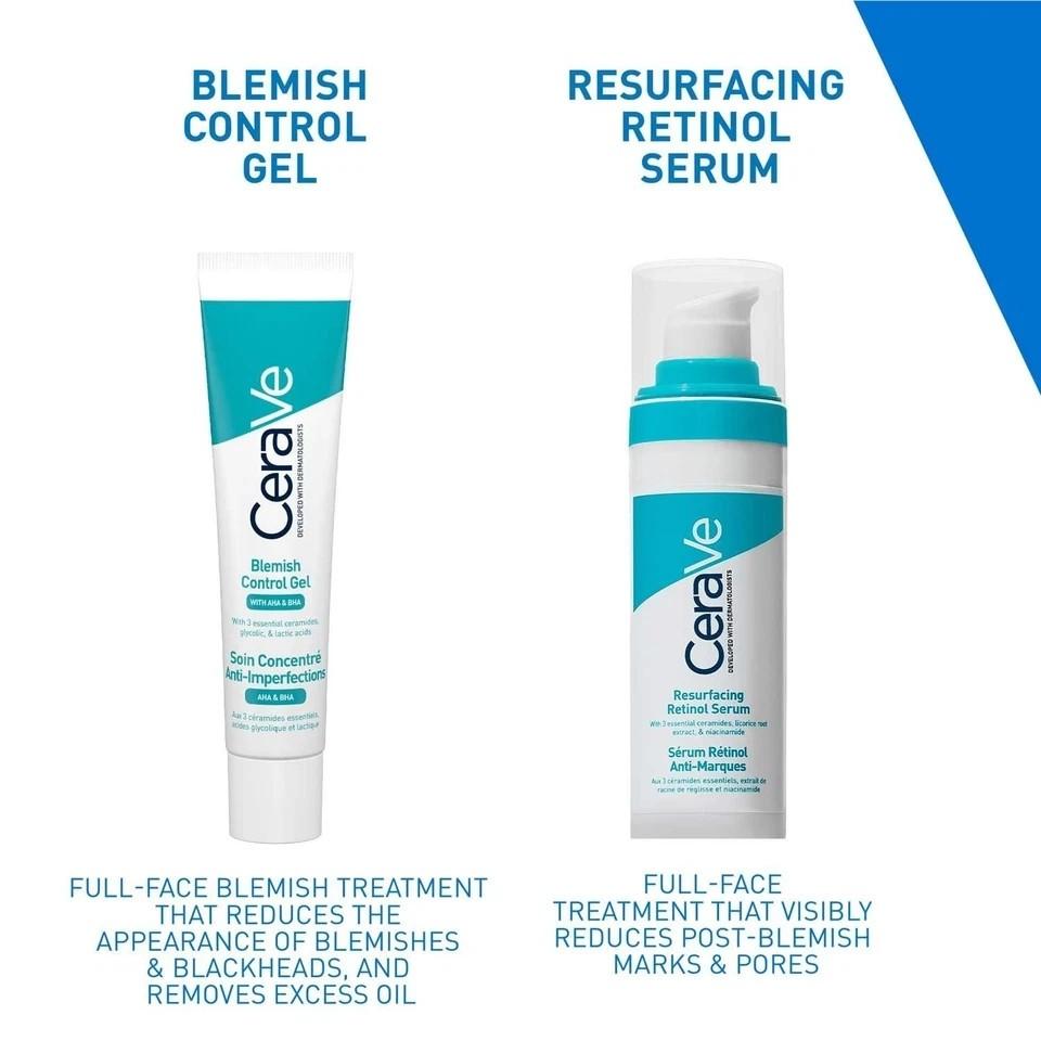 CeraVe Resurfacing Retinol Serum for Blemish-Prone Skin Non-Comedogenic 30ml