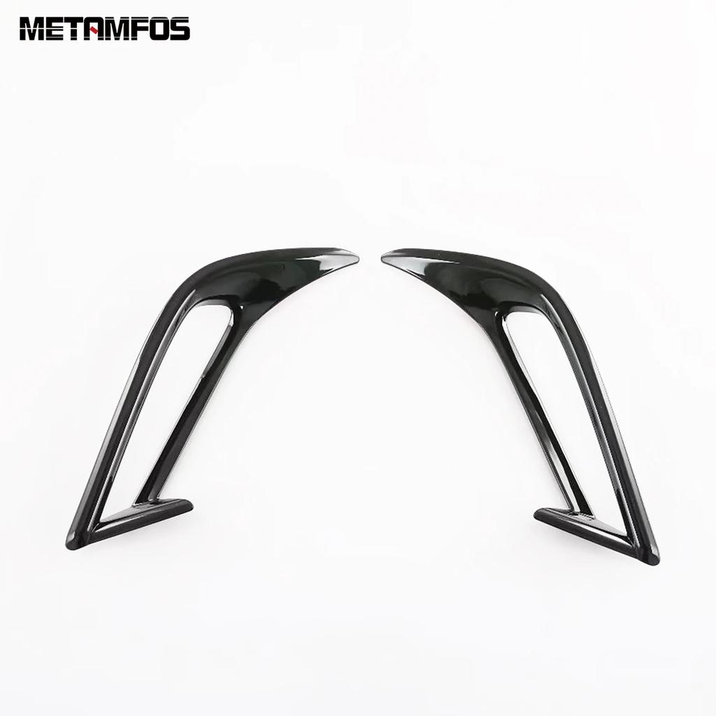For Honda Integra Sedan 2024 Carbon Fiber Front Rear Fog Light Lamp Cover Trim Foglight Frame Accessories Car Styling