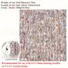 6 Hair Yarn (Wool) - Soft Warm Winter Knitting & Crochet Thread Suitable for Sweaters Hats Gloves Wine300g Total