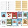 Christmas Money Holder Ornaments for Gifting Cash Unique Designs of Money Gift Card with Plastic Cover and Adhesive for Christma