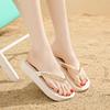 New Stylish and Versatile Flip-flops for Women Flat Beach Shoes