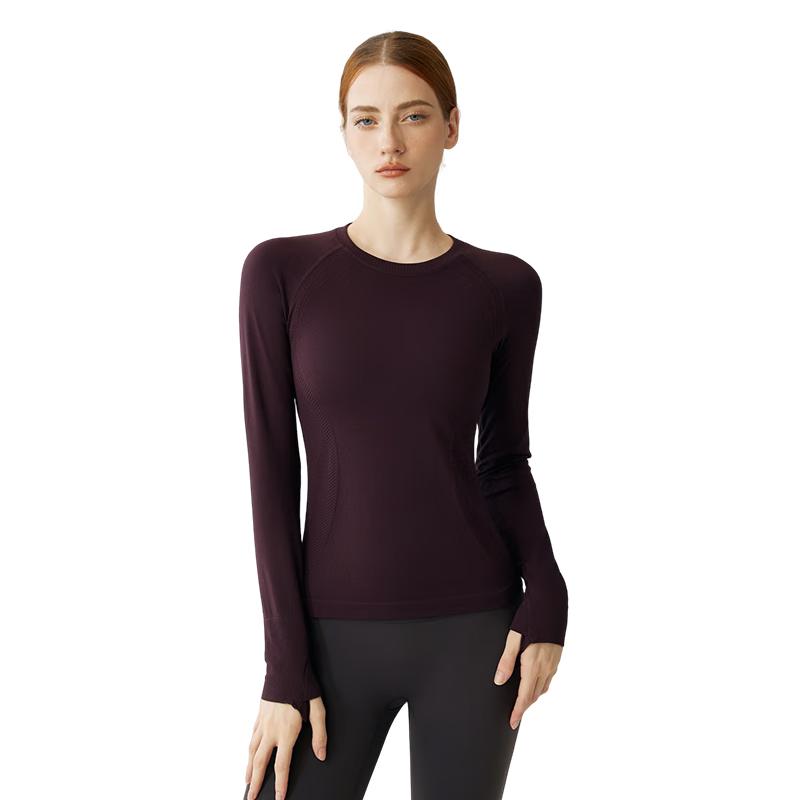 SUKE Women s Long Sleeve Compression Athletic Top S