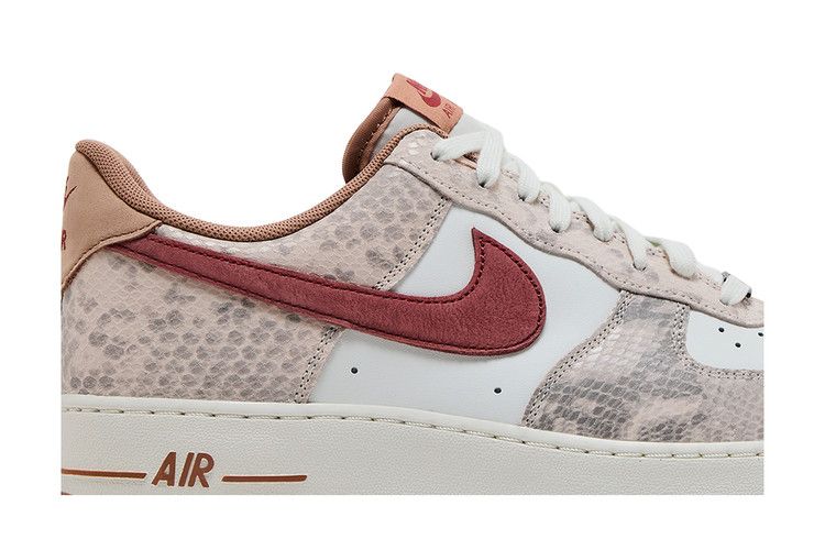 Men's Sneakers Nike Air Force 1 Low Canyon Rust Snakeskin Summit White/Canyon Rust-Sail